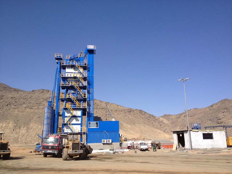 Centrale de malaxage d'asphalte stationnaire 200TPH