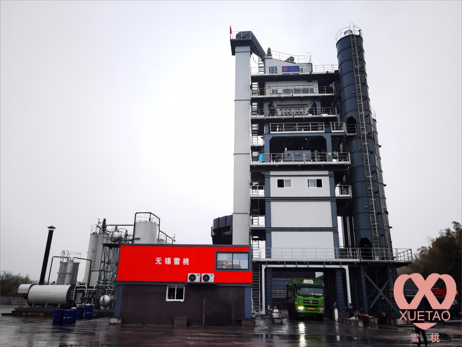 BONNES NOUVELLES DE LA VILLE DE XUANCHENG--USINE DE MÉLANGE D'ASPHALTE