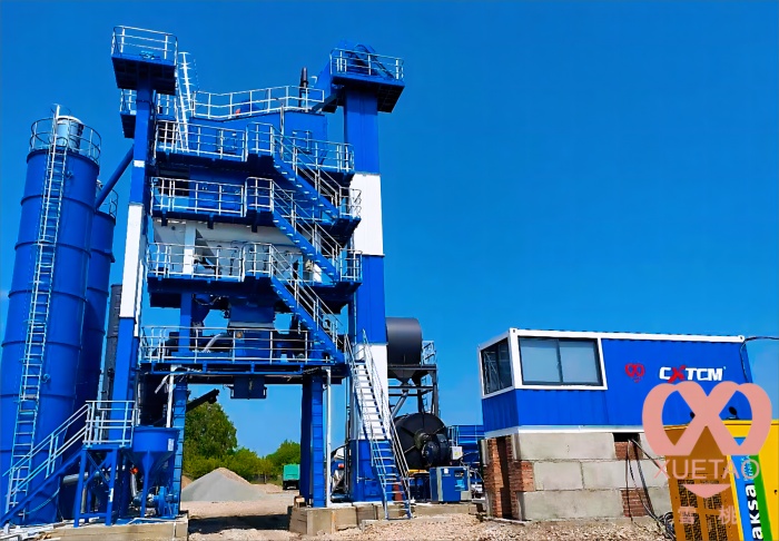 La centrale à béton bitumineux de Wuxi Xuetao aide la Russie à ouvrir un nouveau chapitre